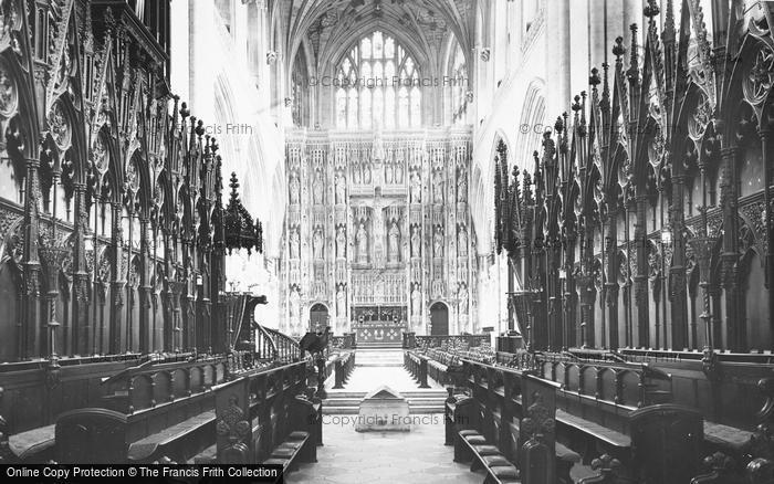 Photo of Winchester, Cathedral Screen c.1935