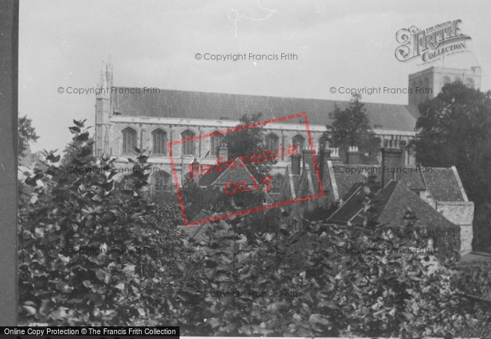 Photo of Winchester, Cathedral, South Side 1911