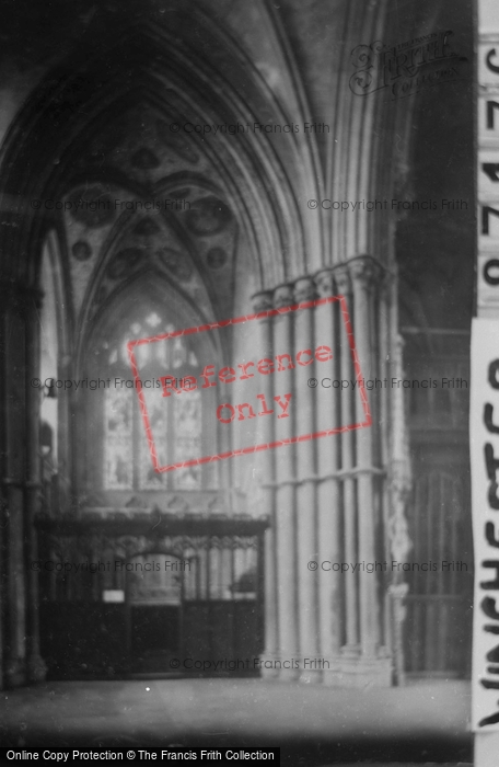 Photo of Winchester, Cathedral, The Guardian Angel Chapel 1936