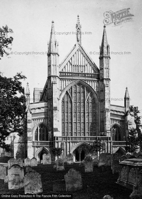 Photo of Winchester, Cathedral, The West Front c.1880