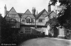 Cheyney Court And The Priory Gate c.1890, Winchester