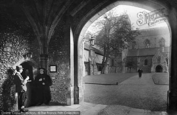 Photo of Winchester, Church Of St Cross 1919
