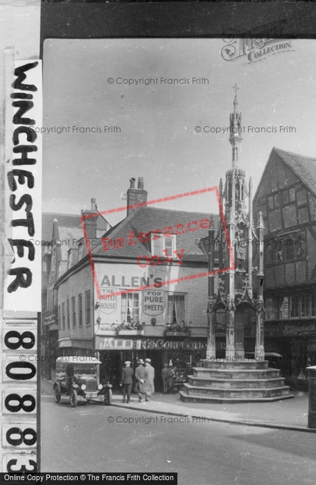 Photo of Winchester, City Cross 1928