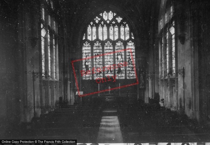 Photo of Winchester, College Chapel 1936