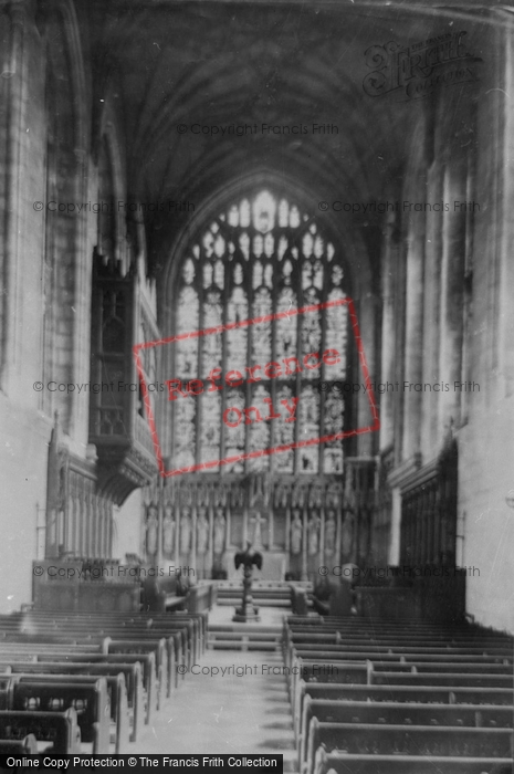 Photo of Winchester, College, Chapel Interior 1886