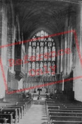 College, Chapel Interior 1886, Winchester