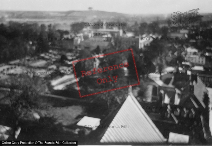 Photo of Winchester, College From The Cathedral 1929