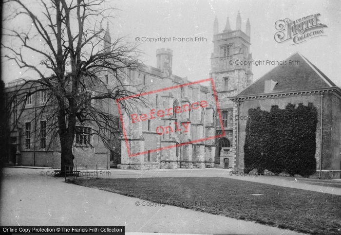Photo of Winchester, College, Hall And Chapel Tower 1910