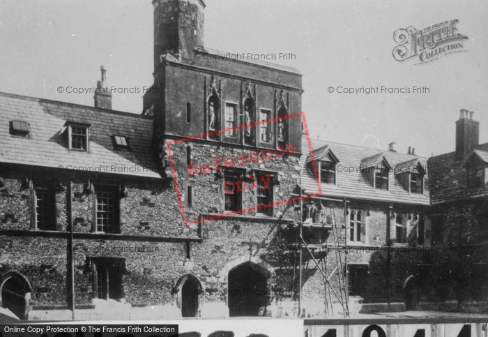Photo of Winchester, College, Inner Gate And Tower 1886