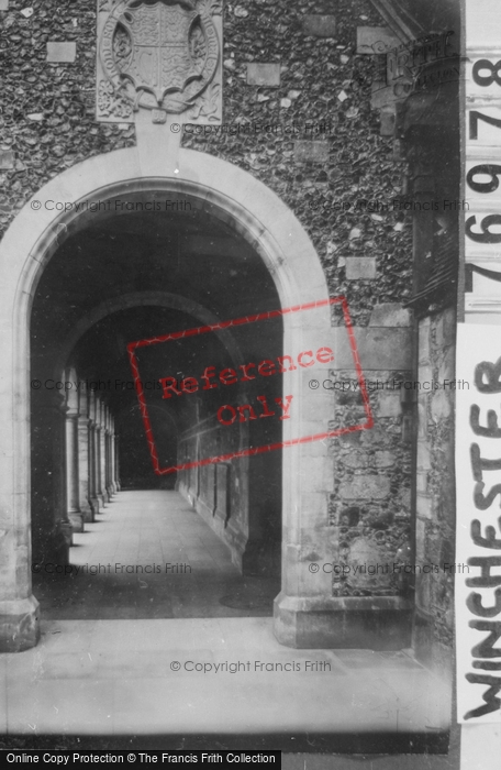 Photo of Winchester, College War Cloisters 1925