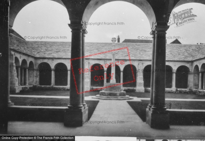 Photo of Winchester, College, War Cloisters 1925
