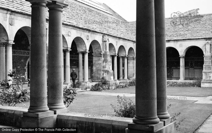 Photo of Winchester, College, War Memorial Cloisters c.1950