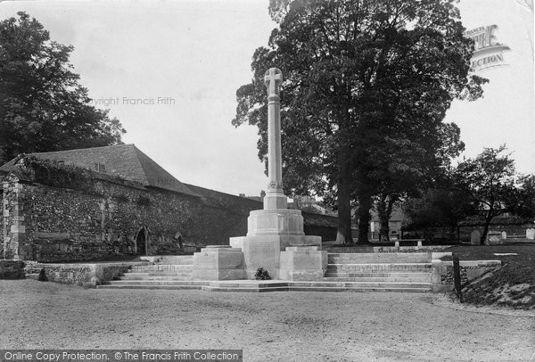 Photo of Winchester, County War Memorial 1922