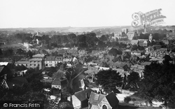 From St Giles Hill 1893, Winchester