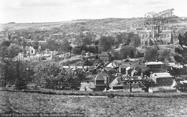 Photo of Winchester, From St Giles Hill 1929