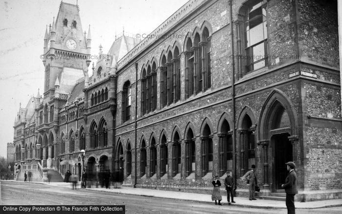 Photo of Winchester, Guildhall c.1893