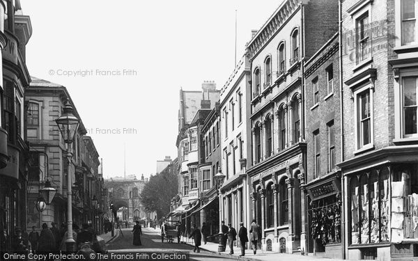 Photo of Winchester, High Street 1896