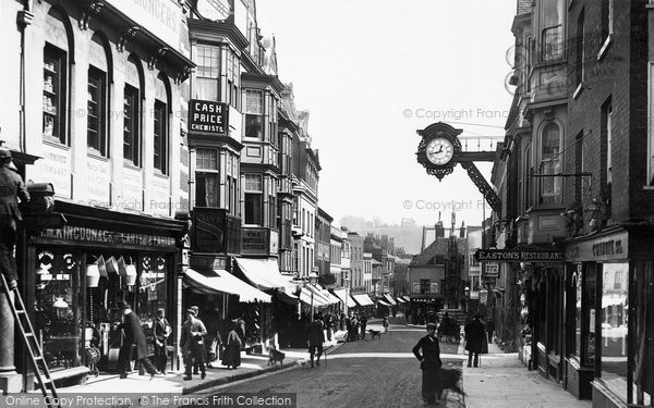 Photo of Winchester, High Street 1896