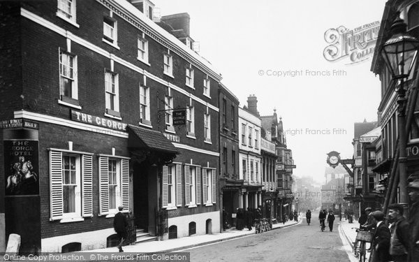 Photo of Winchester, High Street 1909