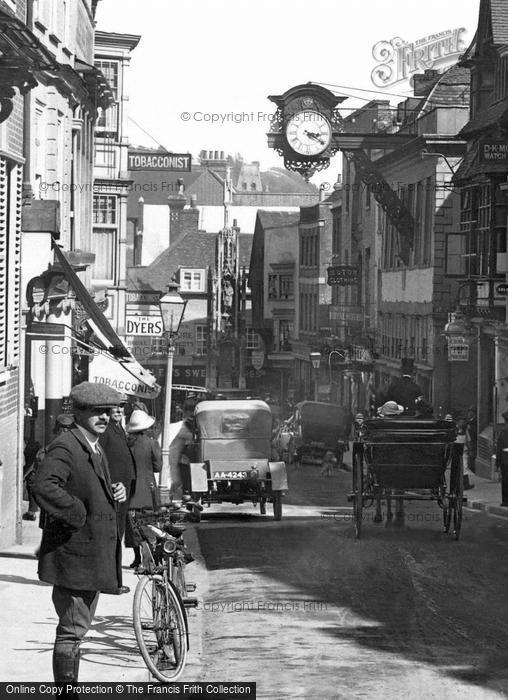 Photo of Winchester, High Street 1914
