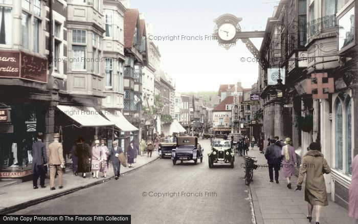 Photo of Winchester, High Street 1928