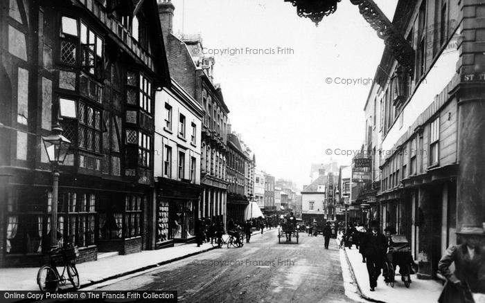 Photo of Winchester, High Street c.1910