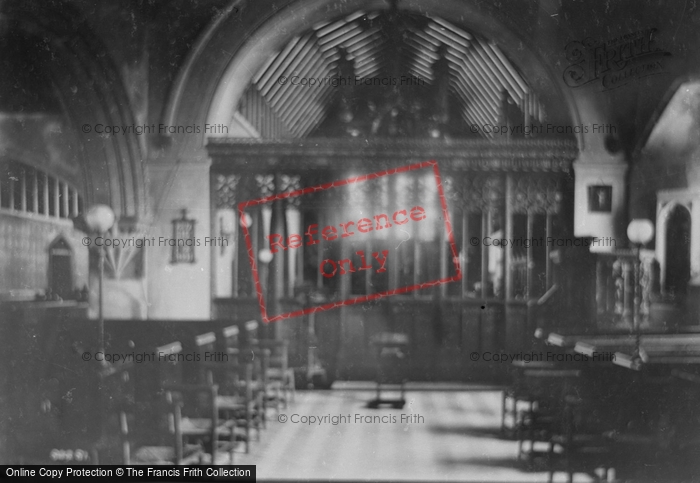 Photo of Winchester, Hyde Church Interior 1912