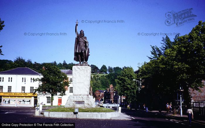Photo of Winchester, King Alfred's Statue 1978