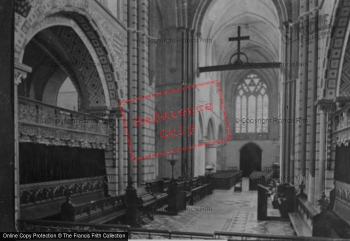Photo of Winchester, St Cross Church Nave 1919