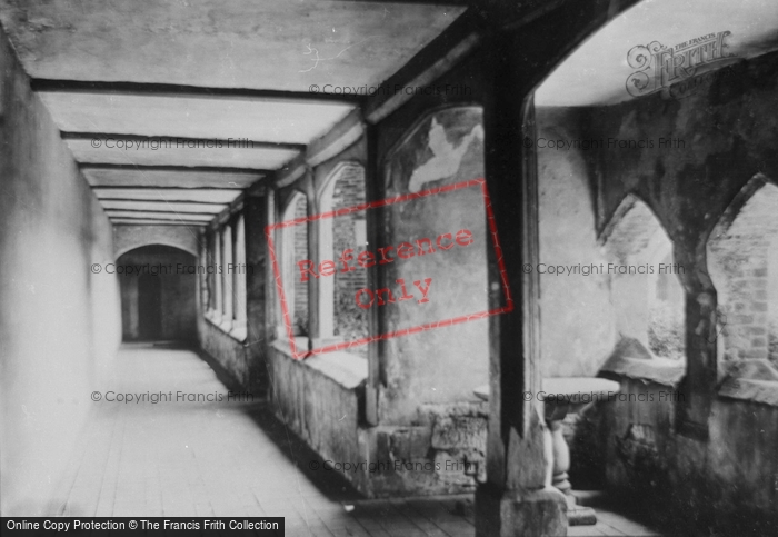 Photo of Winchester, St Cross Cloisters 1886