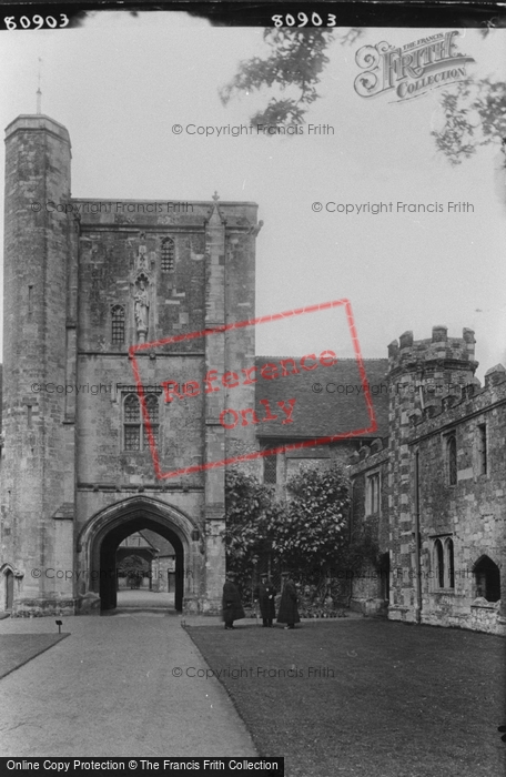 Photo of Winchester, St Cross Hospital, Beaufort Tower 1928