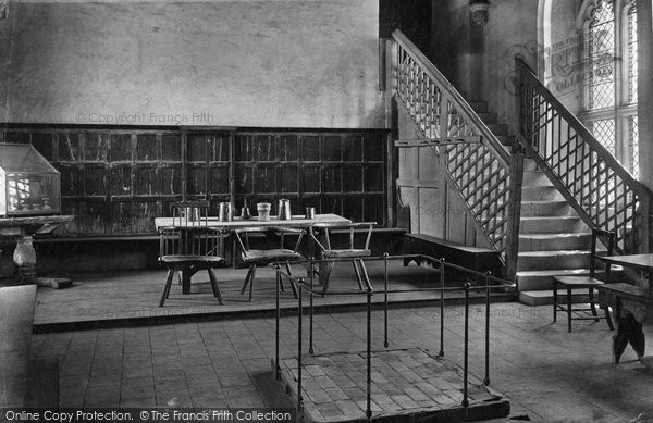 Photo of Winchester, St Cross Hospital, Bretheren Hall 1906