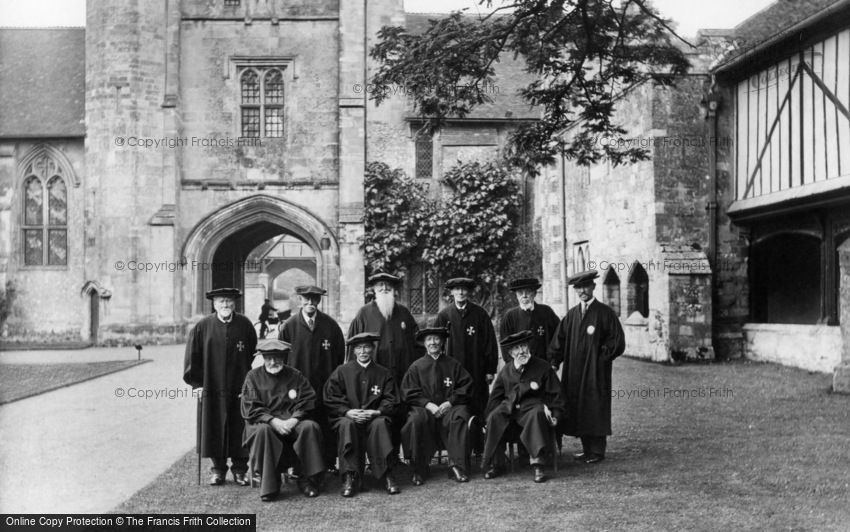 Winchester, St Cross Hospital, the Brethren 1928