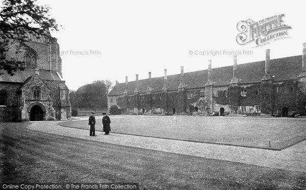 Winchester, St Cross Hospital, The Brothers Quarters 1919