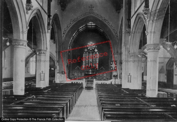 Photo of Winchester, St Thomas's Church Interior 1909