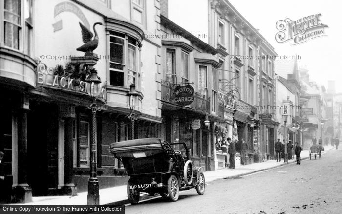 Photo of Winchester, The Black Swan, High Street 1909