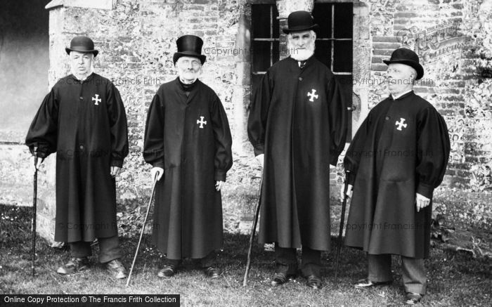 Photo of Winchester, The Brethren, St Cross Hospital 1906
