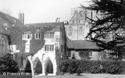 The Cathedral c.1920, Winchester