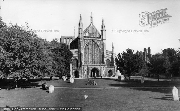 Photo of Winchester, The Cathedral c.1960