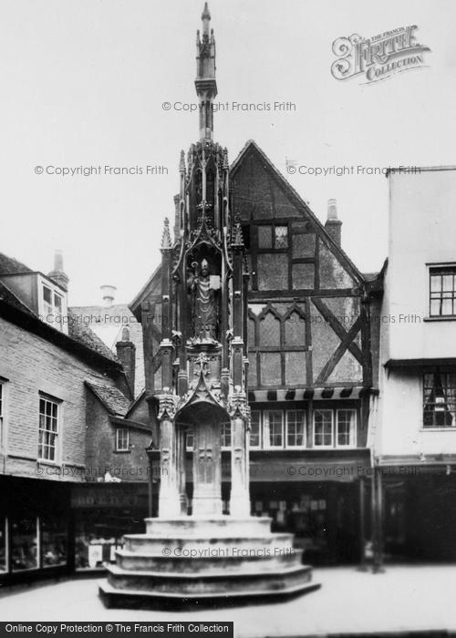 Photo of Winchester, The City Cross c.1920