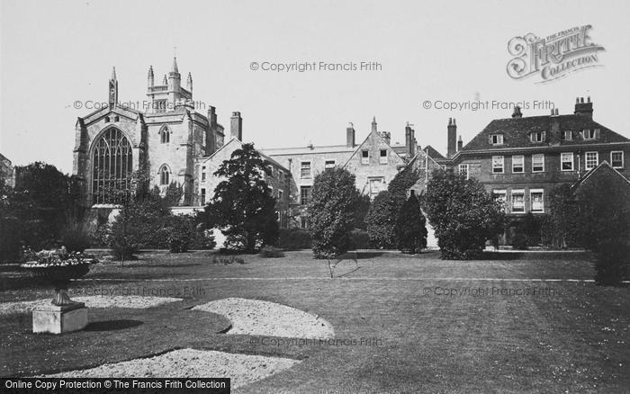 Photo of Winchester, The College And Warden's Residence c.1880