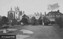 The College And Warden's Residence c.1880, Winchester