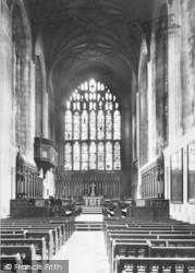 The College Chapel 1910, Winchester