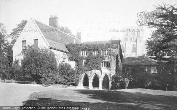 Photo of Winchester, The Deanery 1893 - Francis Frith