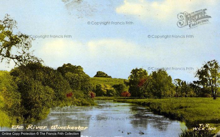 Photo of Winchester, The River c.1960