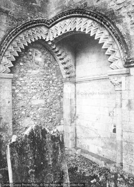Photo of Winchester, The Triple Norman Arch 1896