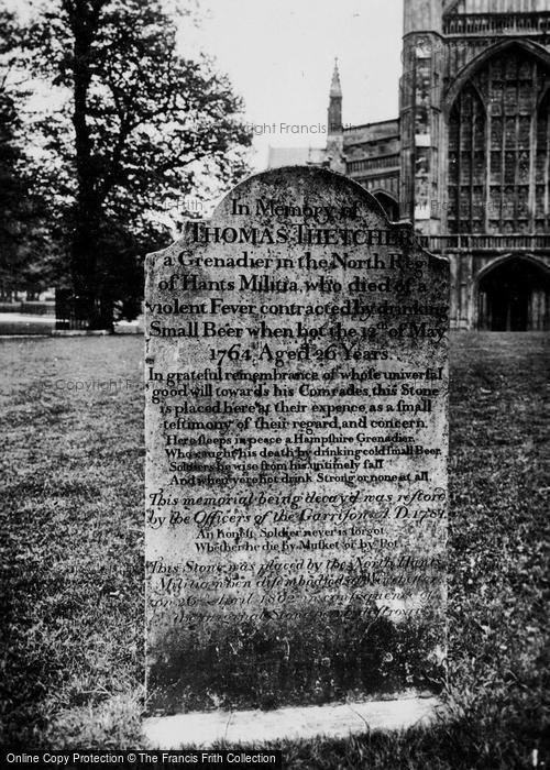 Photo of Winchester, Thetcher Memorial c.1920