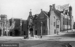 Westgate And New Buildings 1896, Winchester