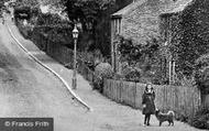 Girl On Church Hill c.1910, Winchmore Hill