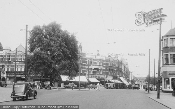 Photo of Winchmore Hill, The Broadway c.1955